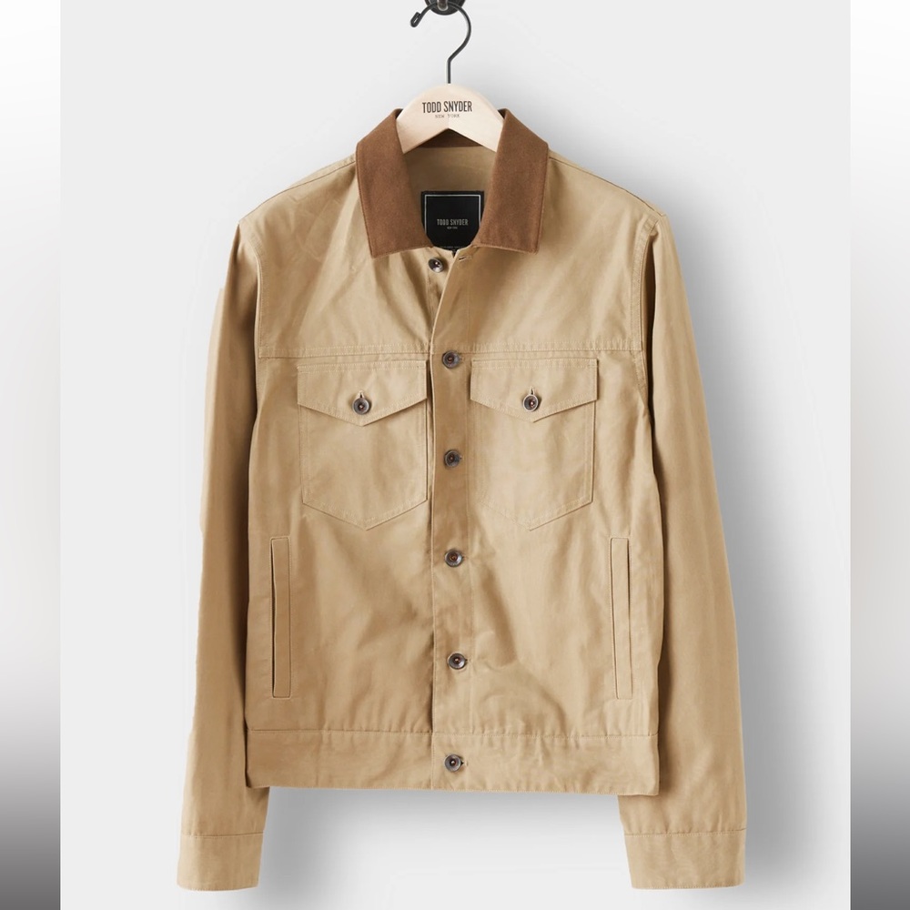 Todd Snyder English Waxed Dylan Jacket - NWT